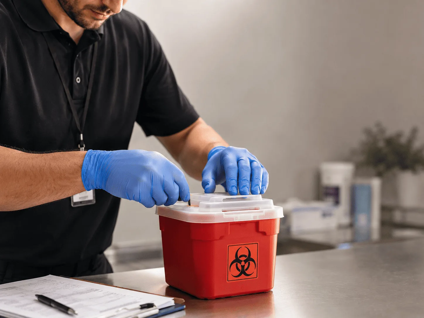 Why choose Sharps Waste Disposal in Hawkins, WI